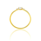 Trilogie – Dreistein-Diamantring